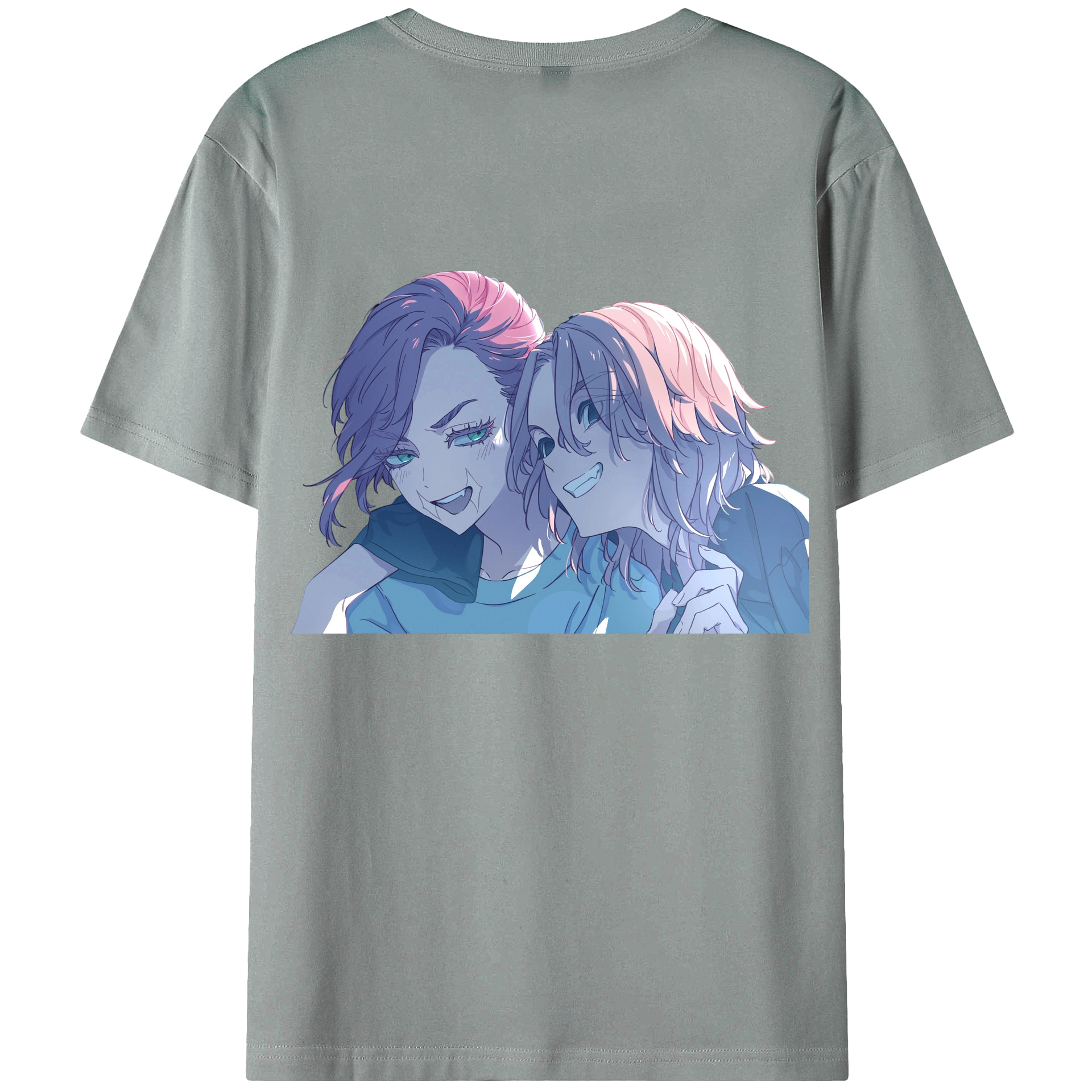（画像用） 東京リベンジャーズ Tokyo Revengers 綿100％ メンズ半袖Tシャツ（バックプリント） 通気性